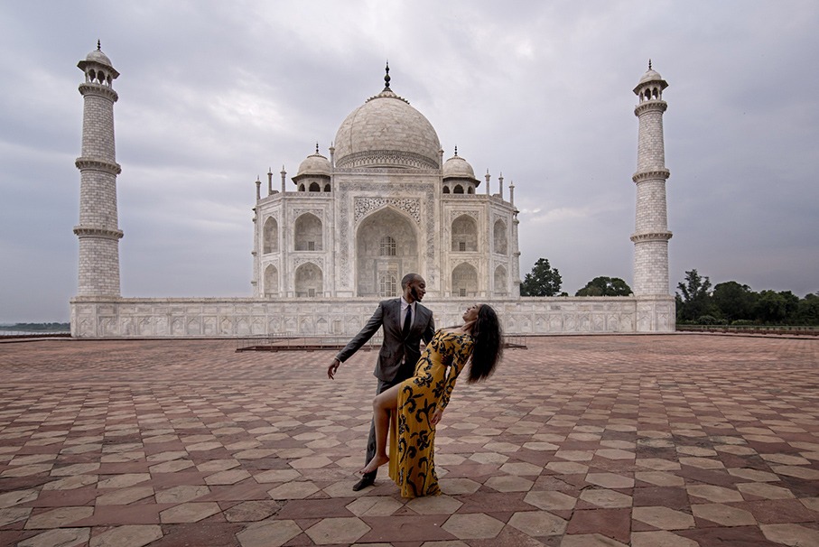 Follow Me To Taj Mahal Stock Photo  Download Image Now  India Tourist  Travel  iStock